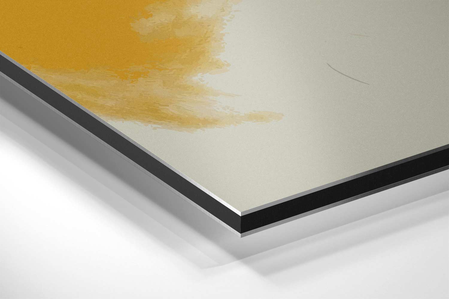 Warm Aards Abstract Kunstwerk-canvas-dibond-plexiglas-wanddecoratie-WallArtistic