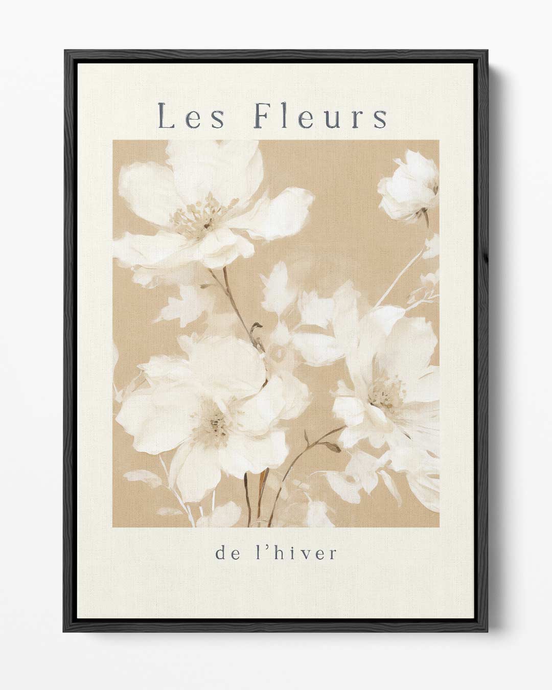 Les Fleurs de l'Hiver Kunstwerk-canvas-dibond-plexiglas-wanddecoratie-WallArtistic