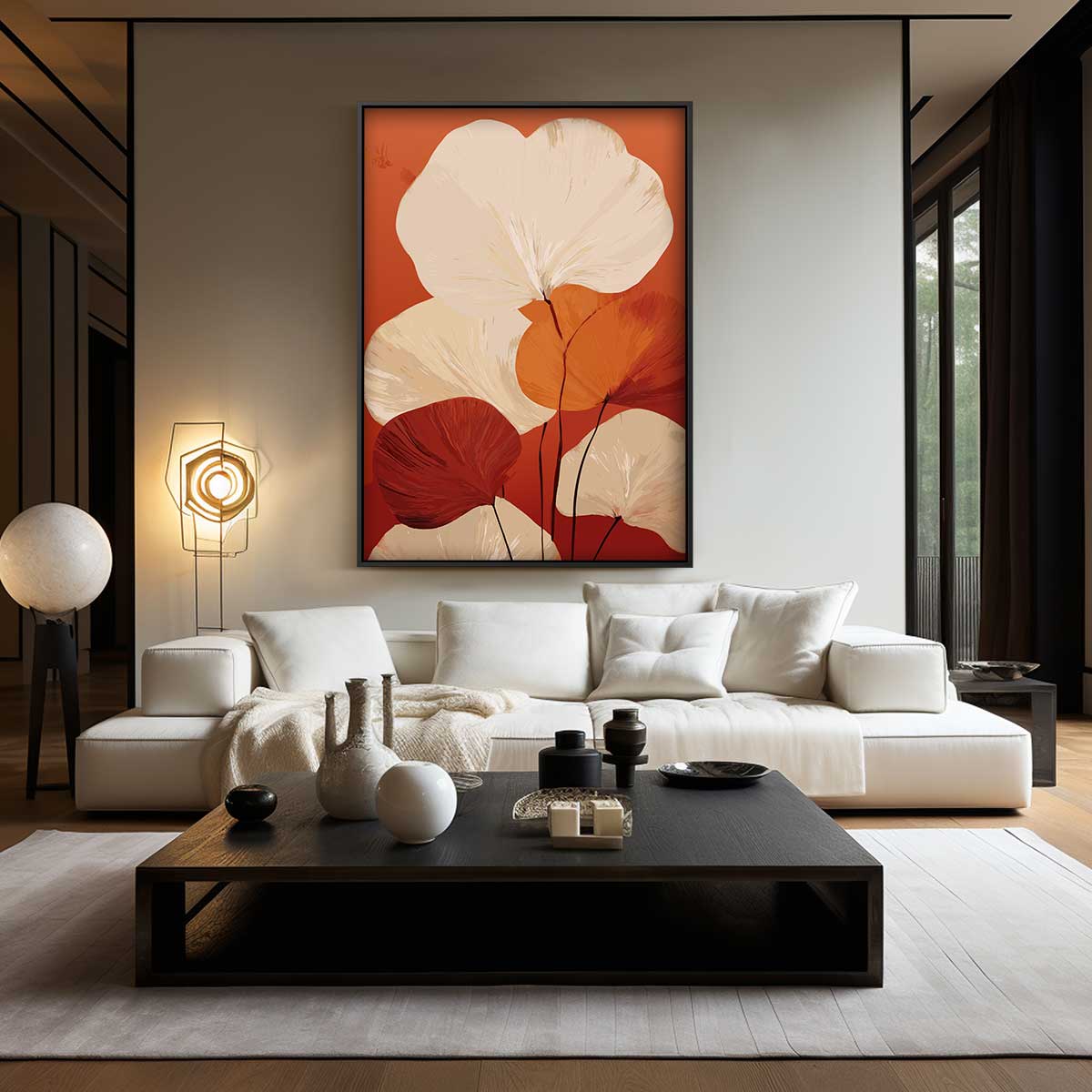 Warmbladige Droom Kunstwerk-canvas-dibond-plexiglas-wanddecoratie-WallArtistic