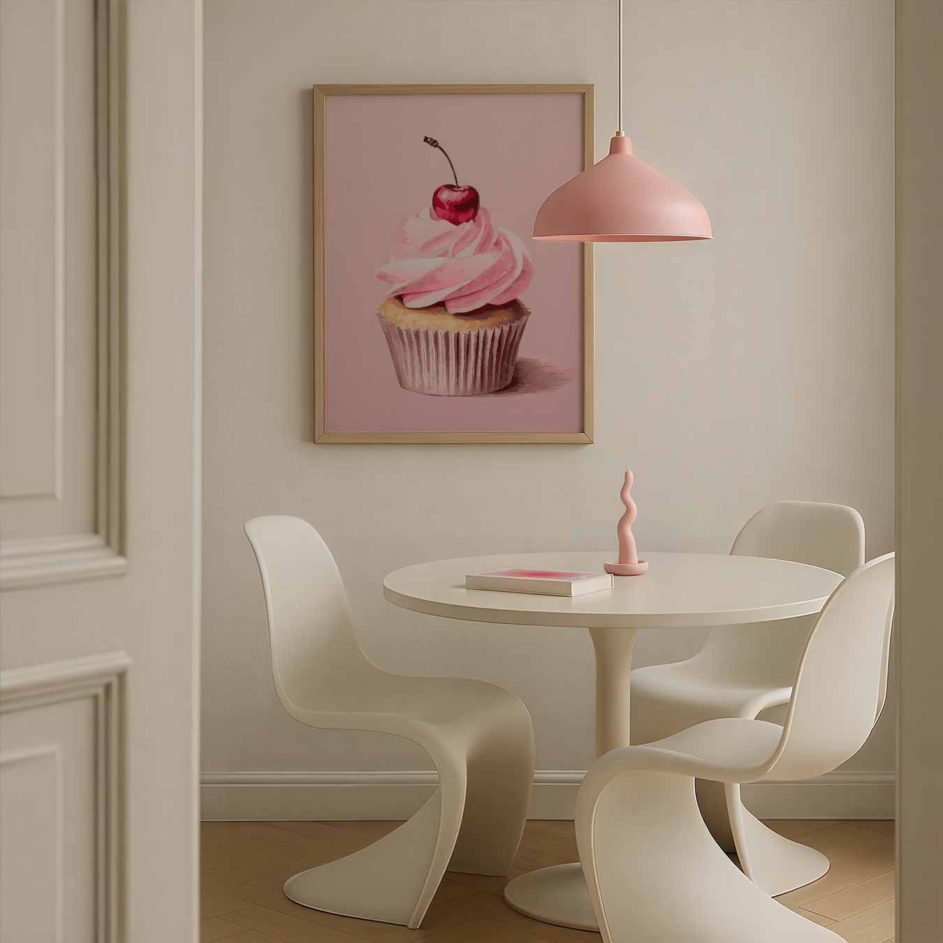 Zoete Verleiding Cupcake Poster