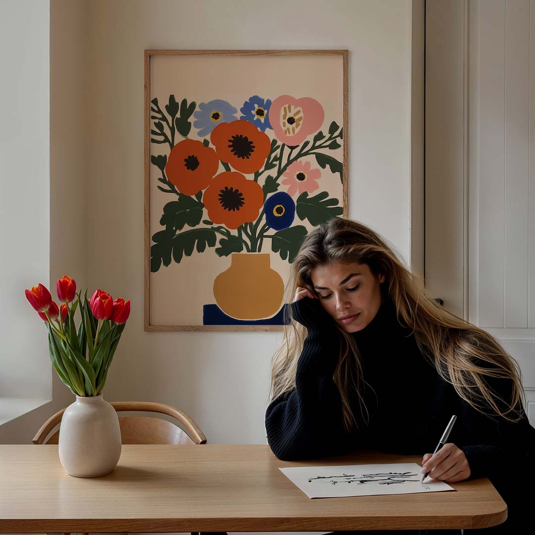 Bloemenpracht Poster-WallArtistic