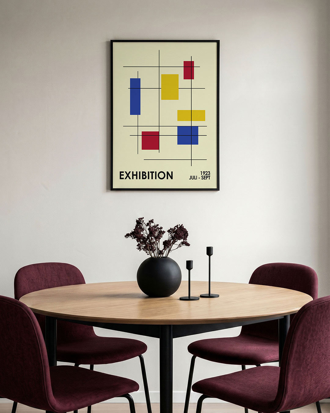 Vorm en lijnen Poster
