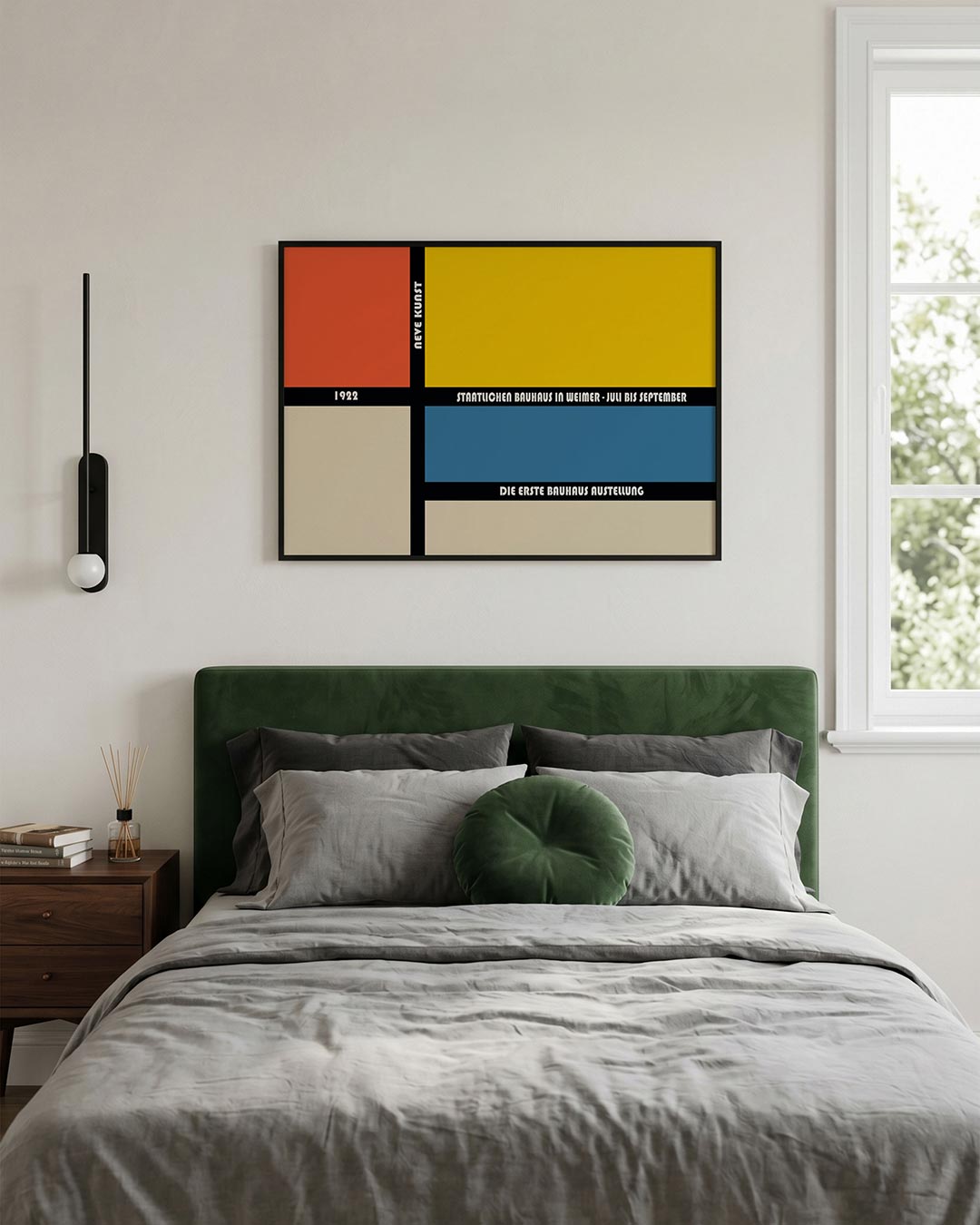 Vorm en kleurvlakken Poster