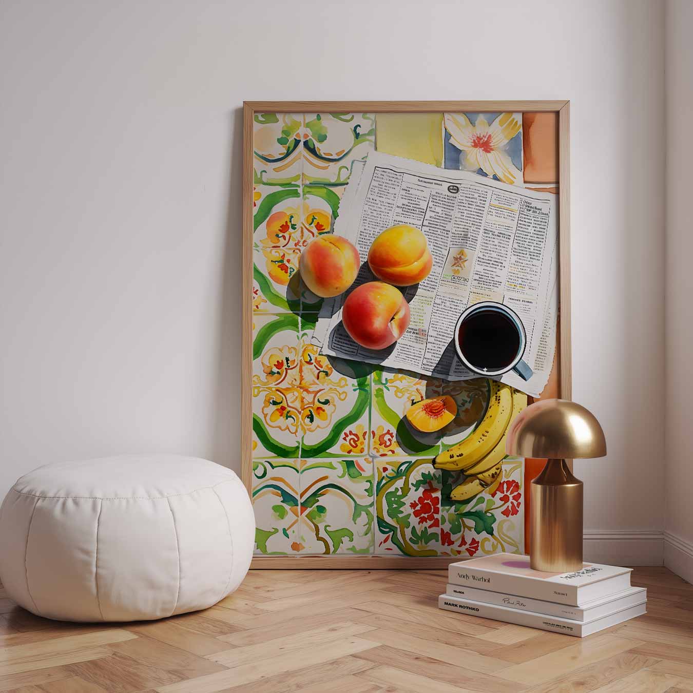 Kleurrijke Keuken Taferelen Poster