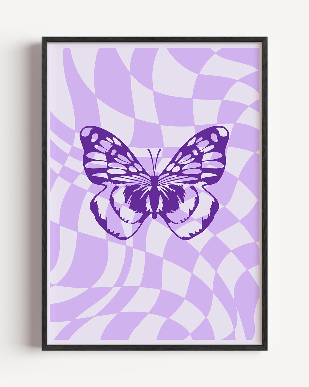 Vlinder in Pastel Poster-WallArtistic