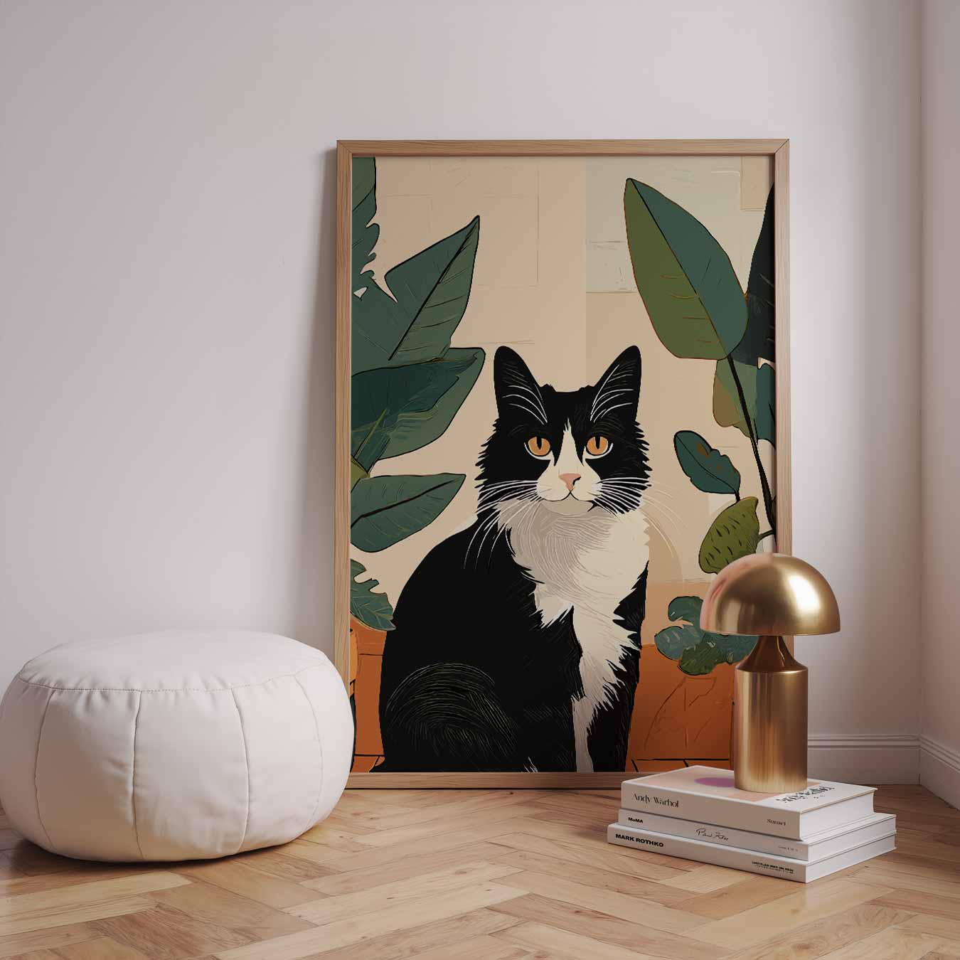 Stijlvolle Kattenwonders Poster