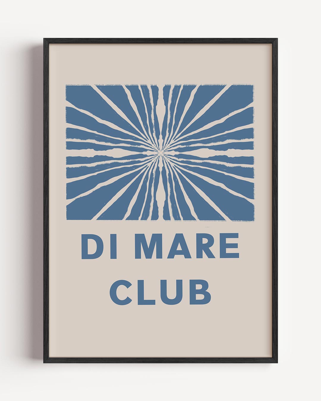 Di Mare Club Retro Poster-WallArtistic