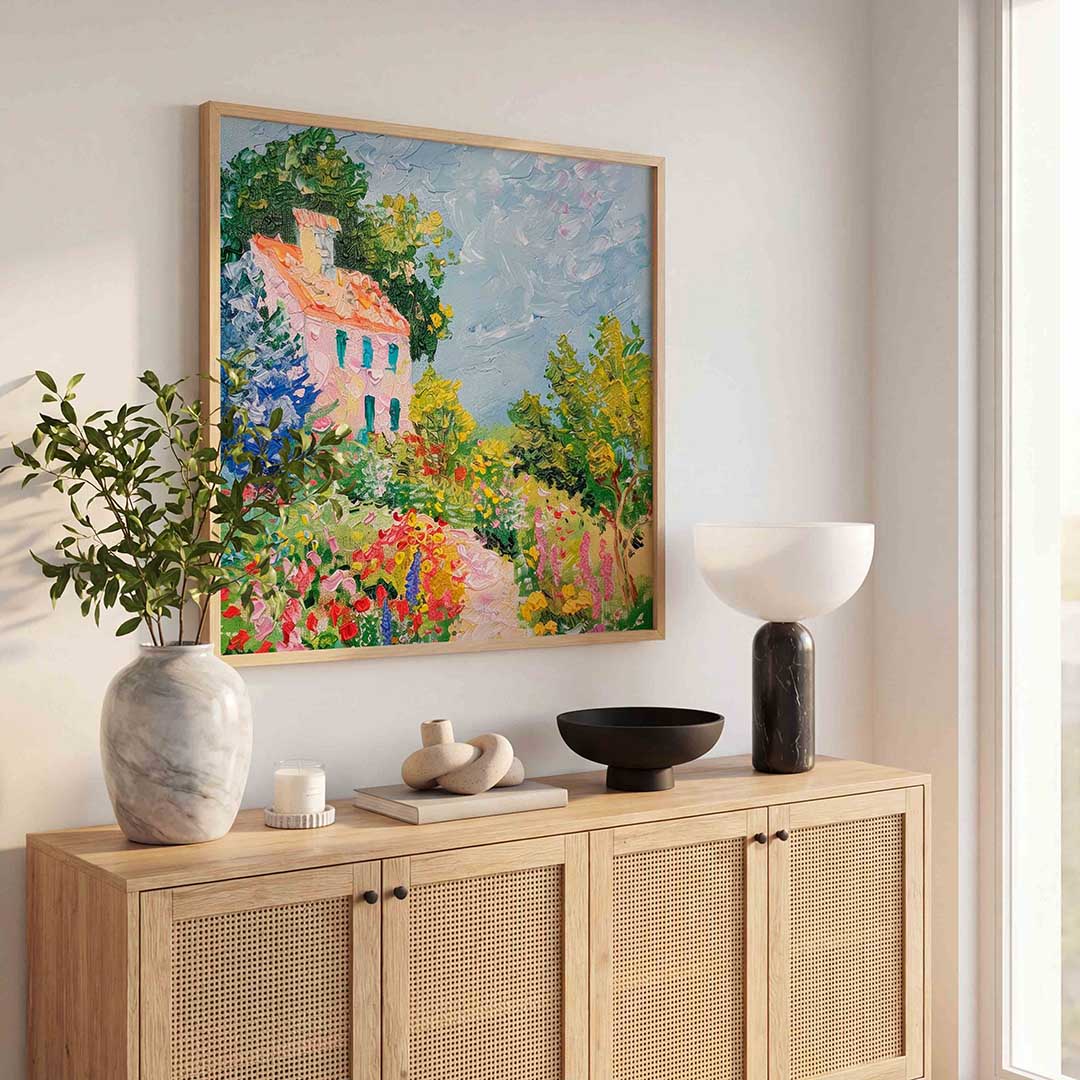 Bloemenhuis Poster