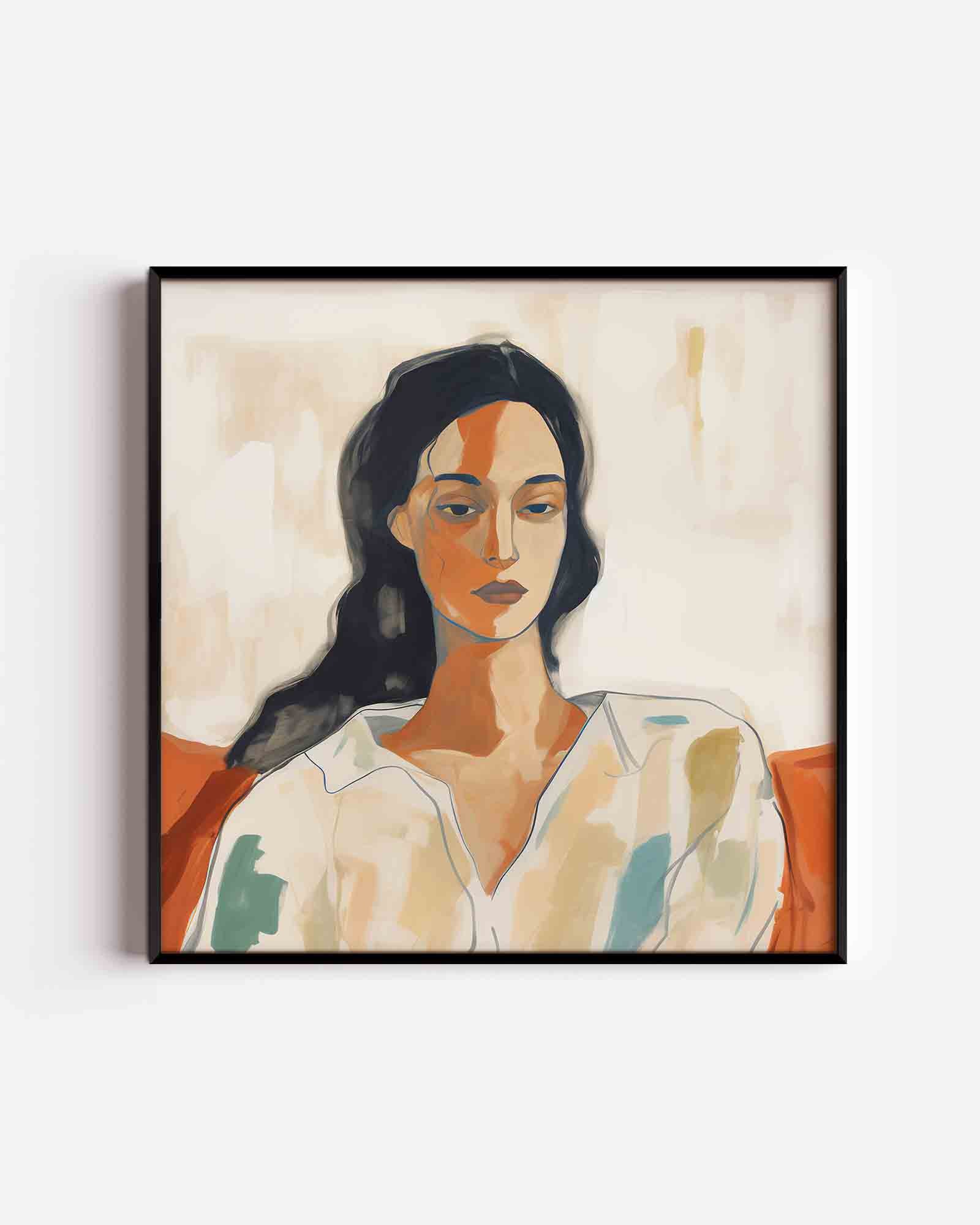 Vrouwelijk portret Poster