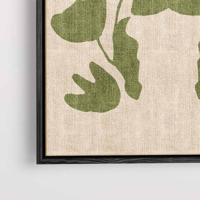 Speelse Symmetrie in Groen Kunstwerk-canvas-dibond-plexiglas-wanddecoratie-WallArtistic