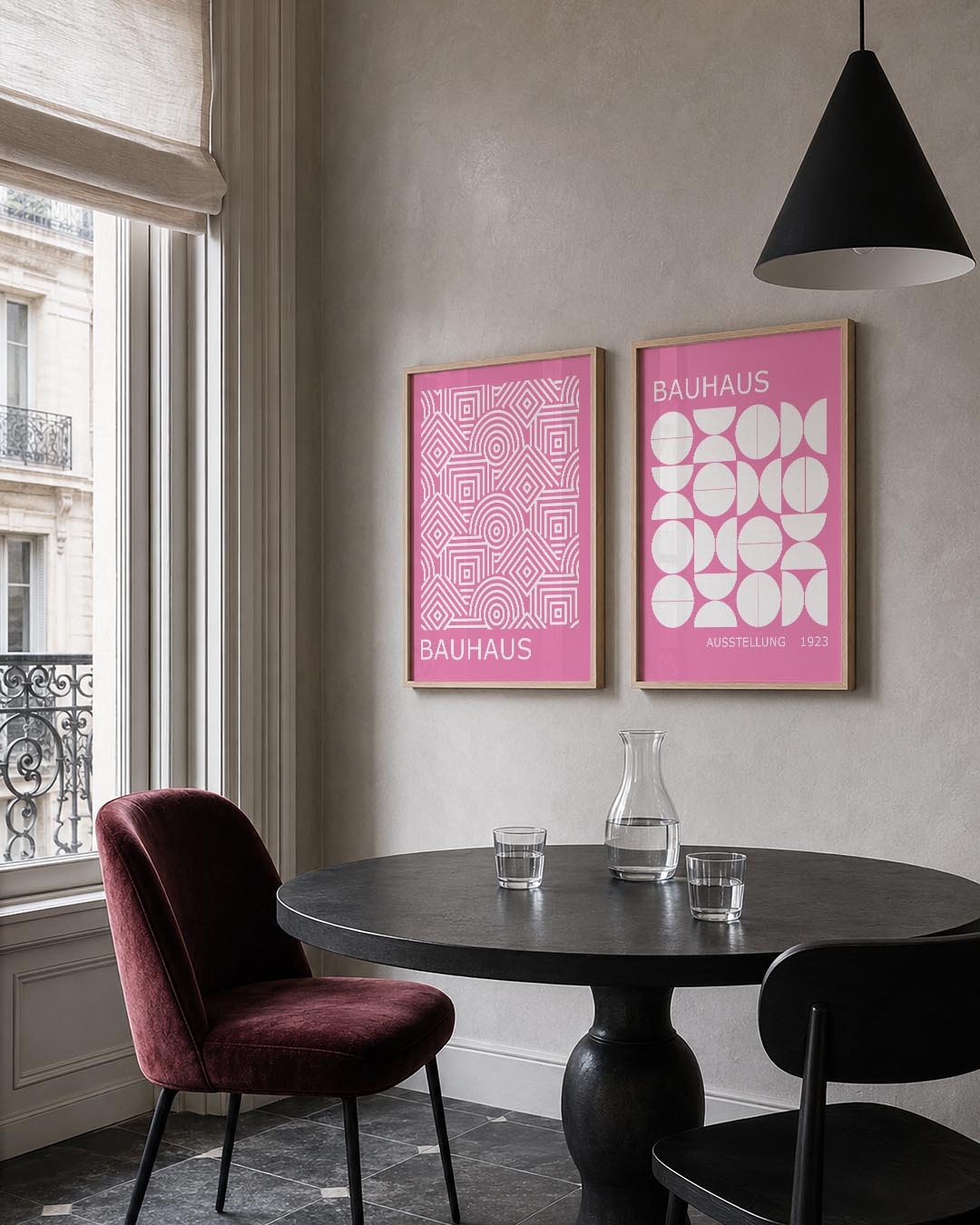 Patroon en lijnen Posterset