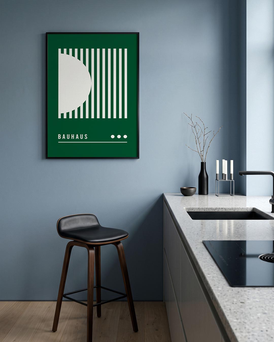 Lijnen en vlakken Poster