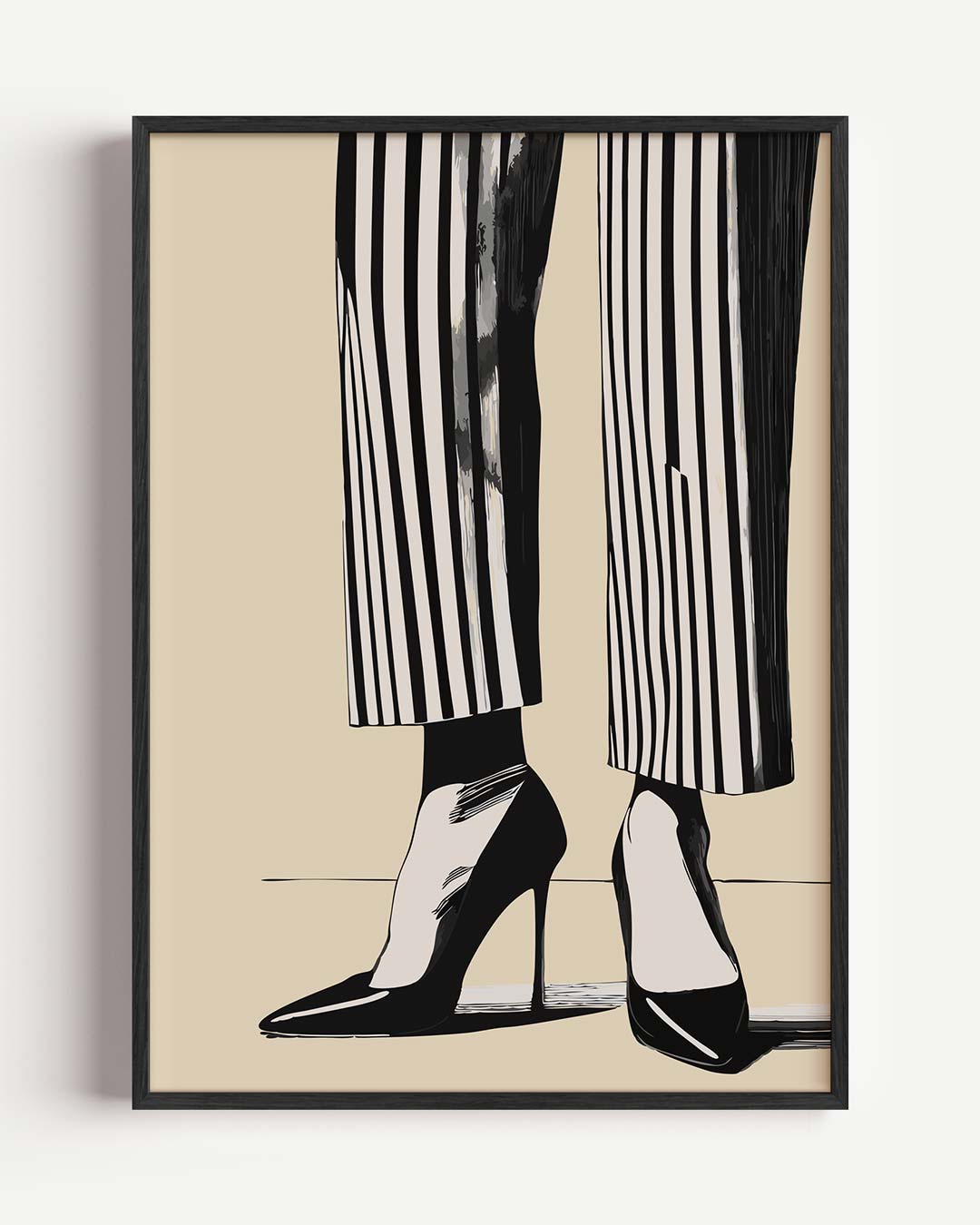 Stijlvolle Stiletto Vibes Poster