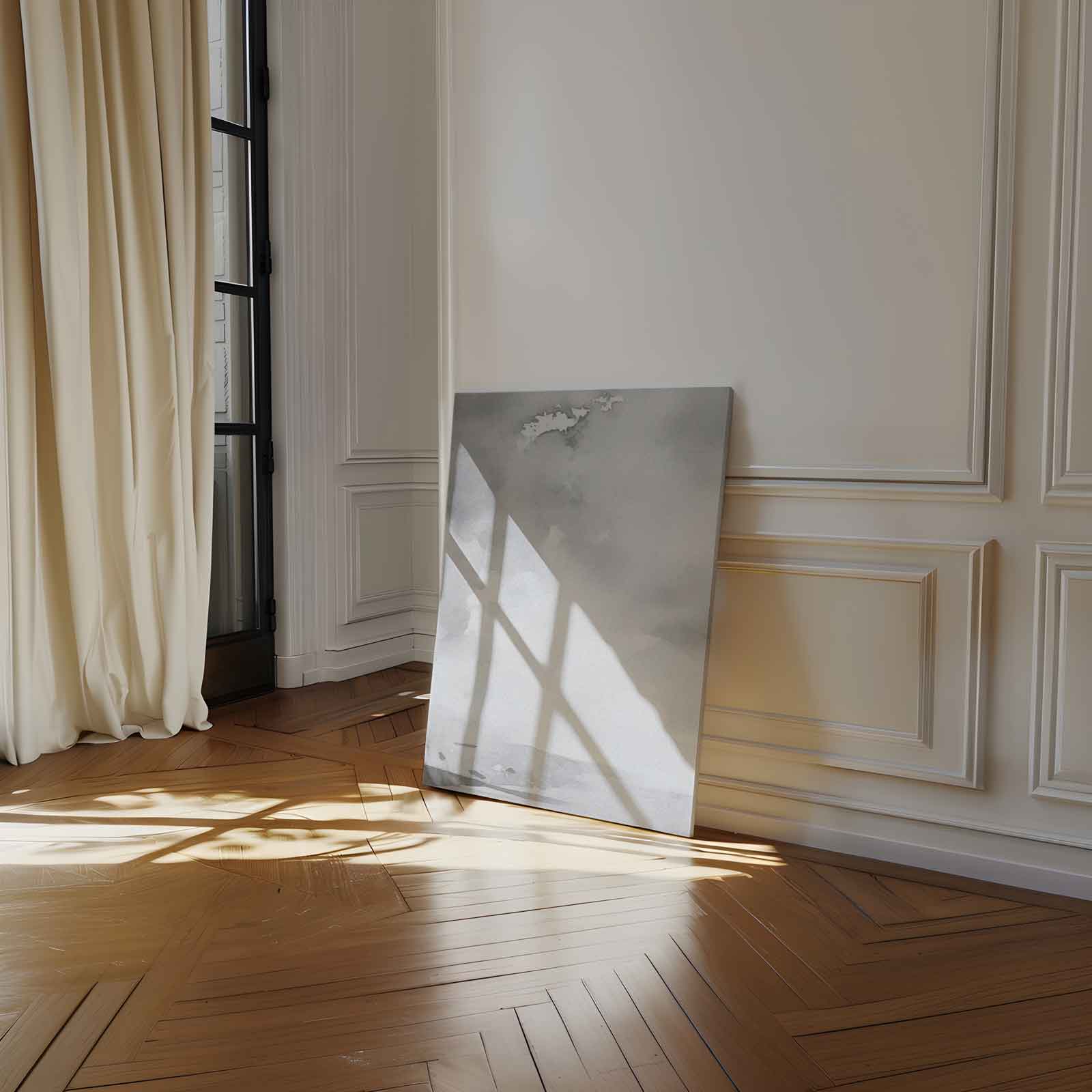 Rustige Hemel - Abstract Landschap Kunstwerk-canvas-dibond-plexiglas-wanddecoratie-WallArtistic