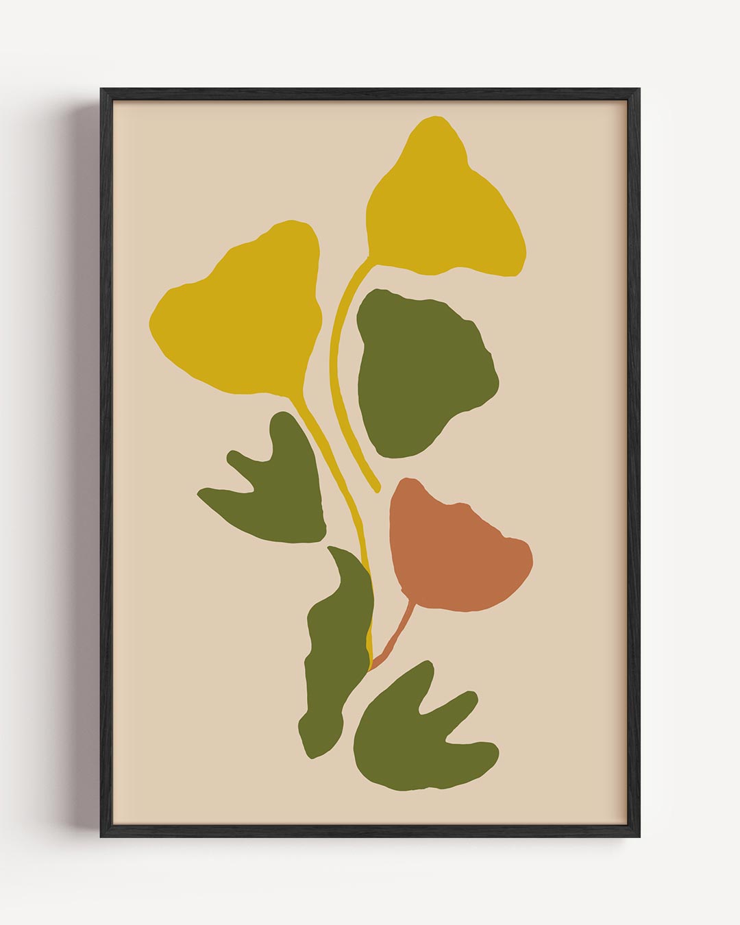 Botanische Vormkunst Poster-WallArtistic