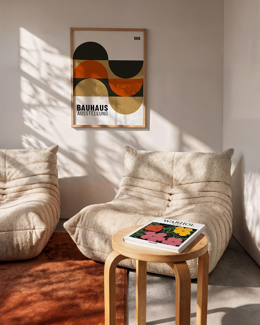 Halve cirkel ritme Poster