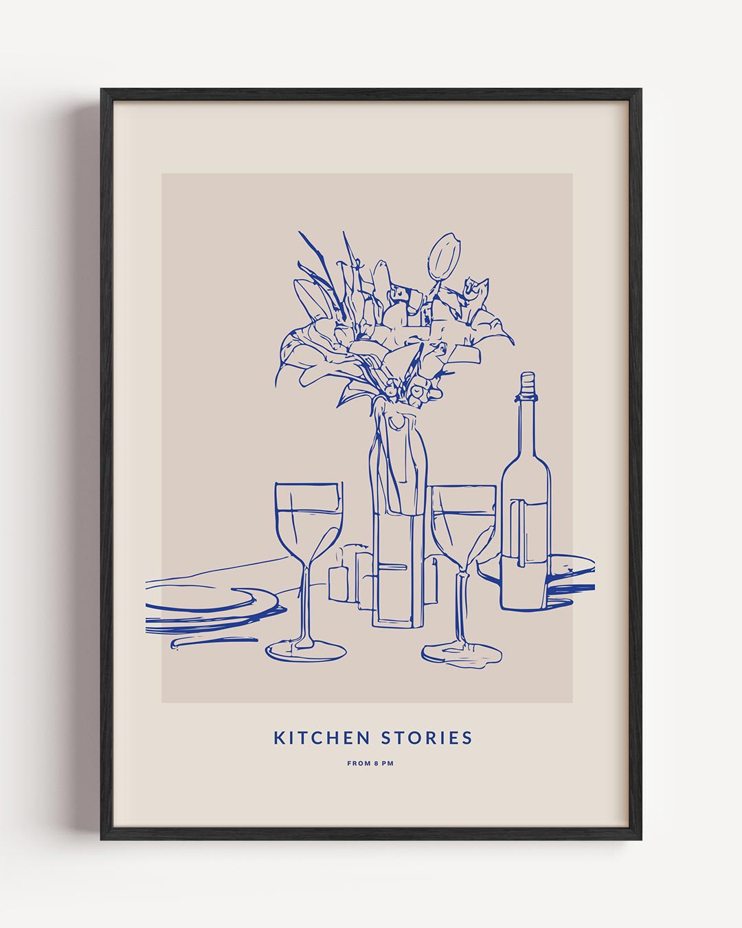 Elegante Avondsnack Poster-WallArtistic