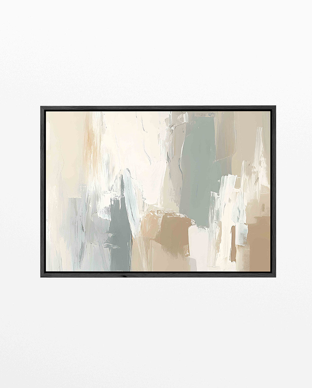Zachte kleuren compositie Kunstwerk