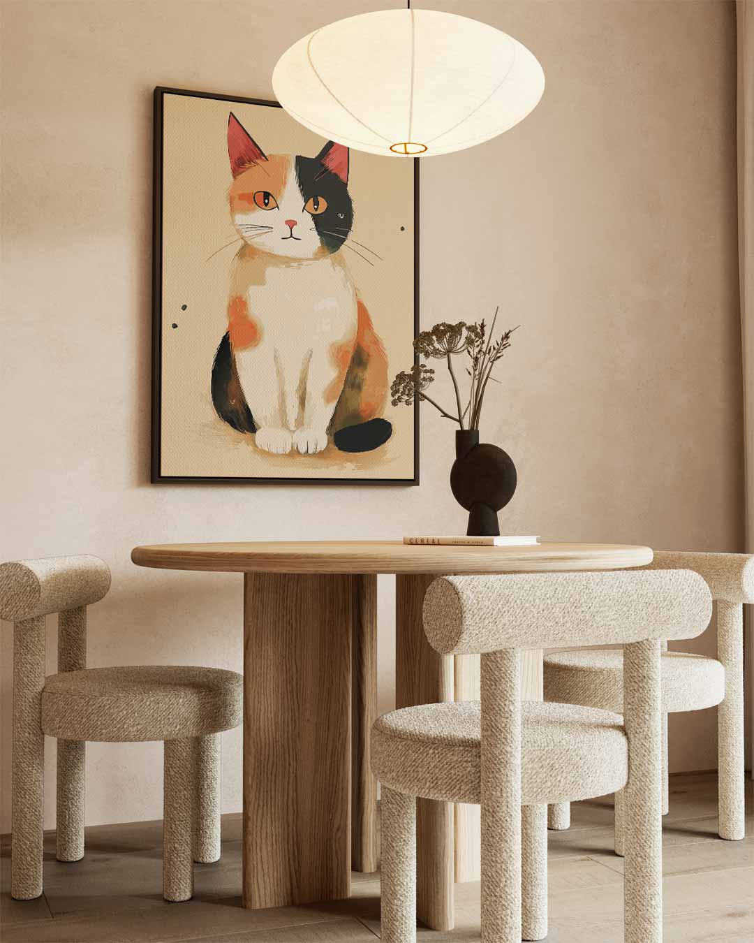 Charmante Kat Kunstwerk Kunstwerk-canvas-dibond-plexiglas-wanddecoratie-WallArtistic