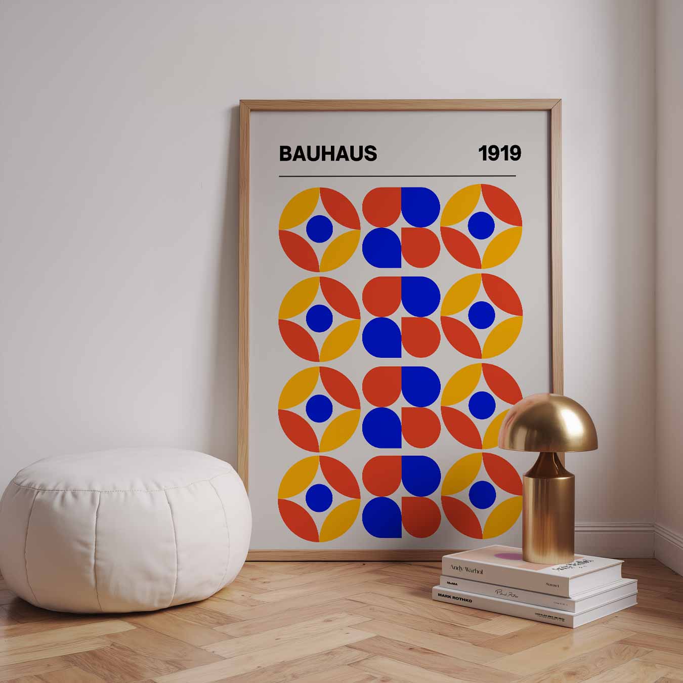 Retro Bauhaus Stijl Poster