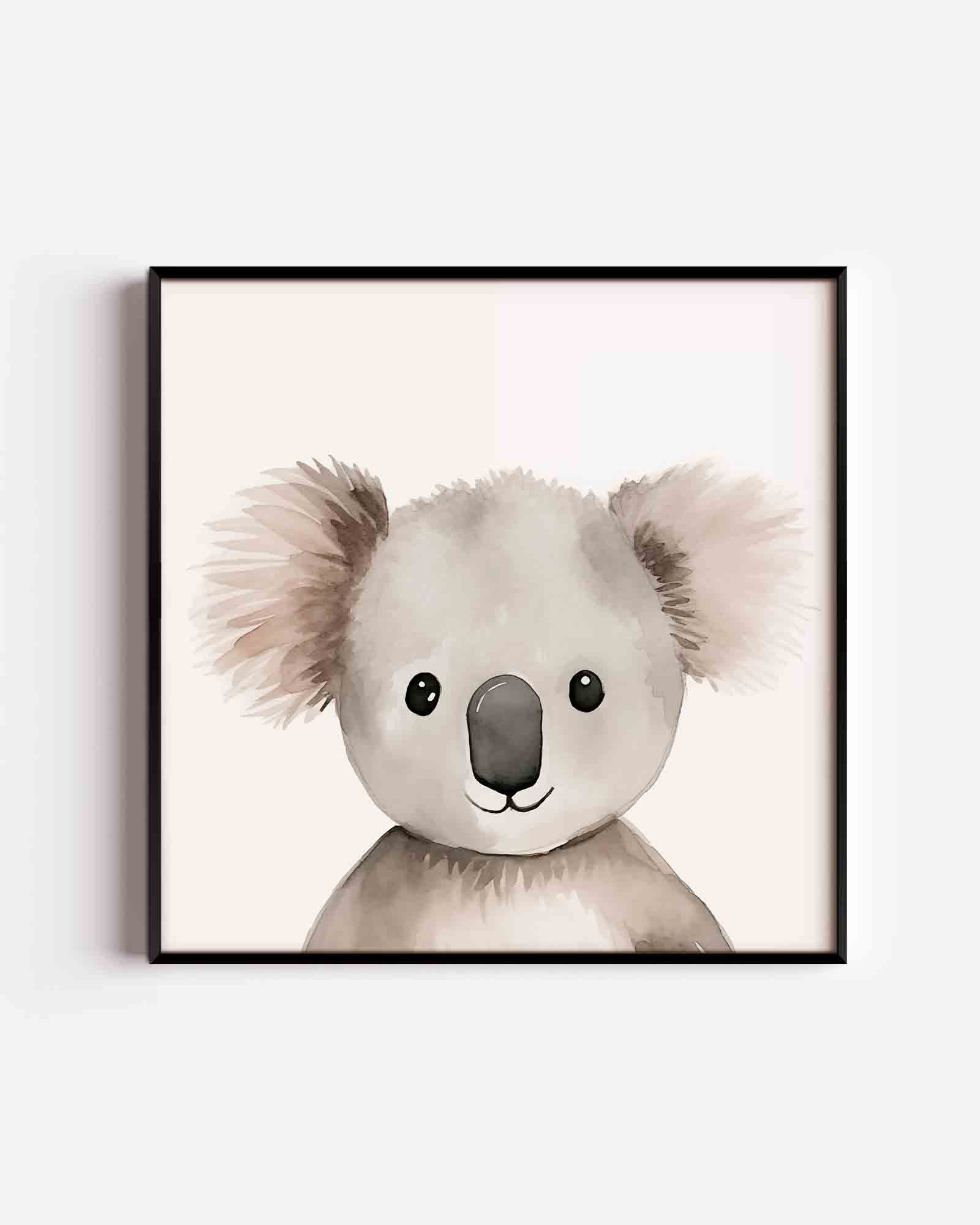Koala portret Poster