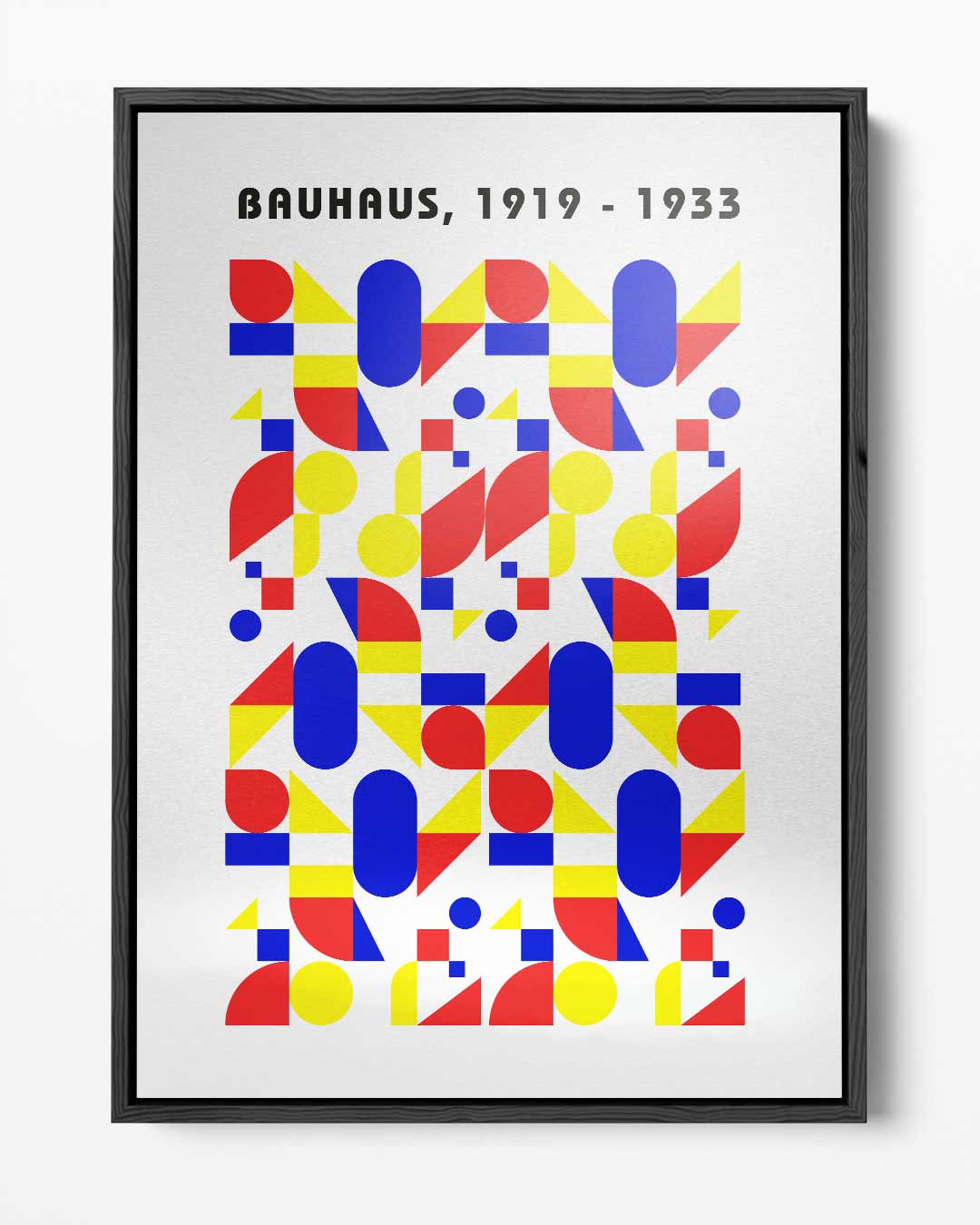 Bauhaus Geometrische Print Kunstwerk-canvas-dibond-plexiglas-wanddecoratie-WallArtistic