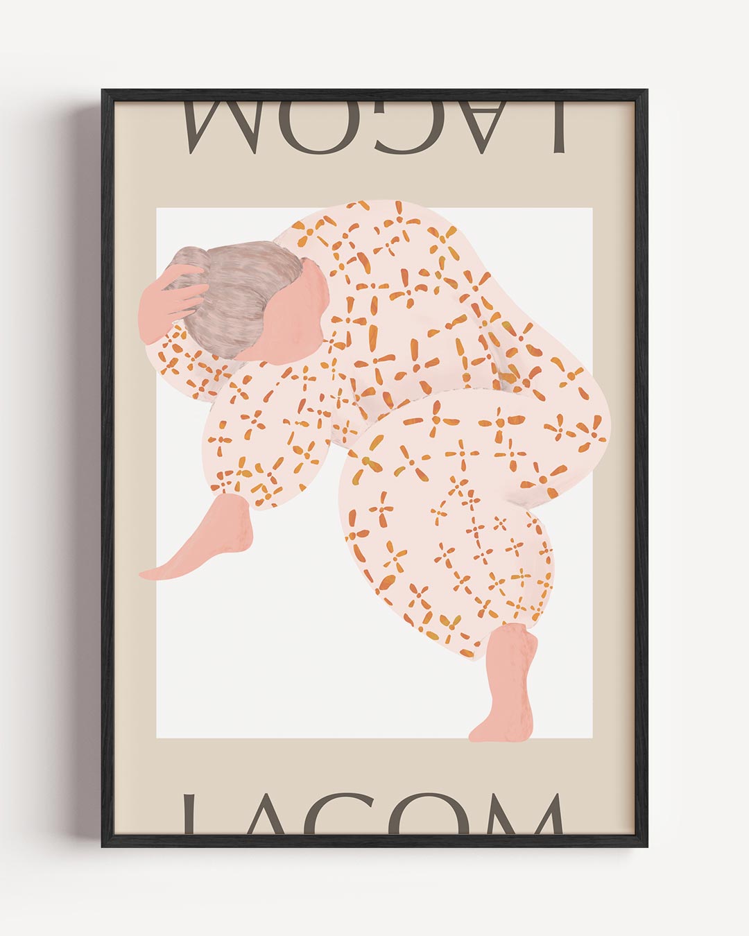 Stijlvolle Lagom Art Poster-WallArtistic