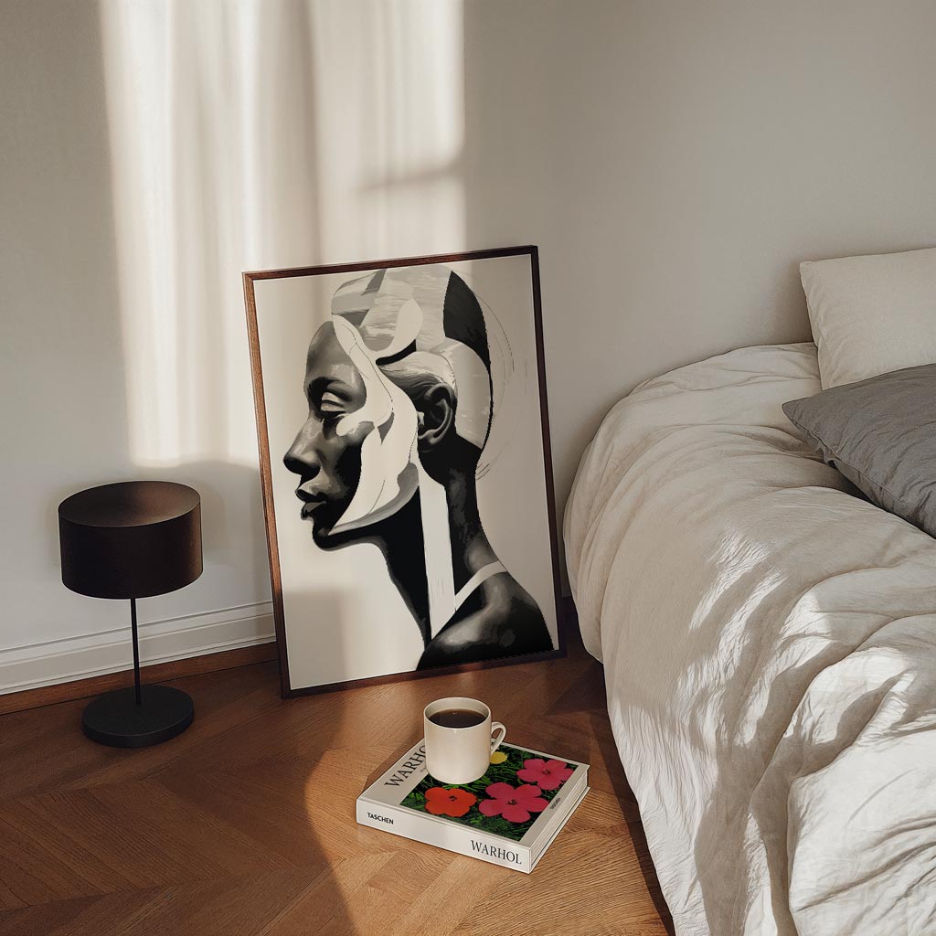 Abstracte Elegantie Poster