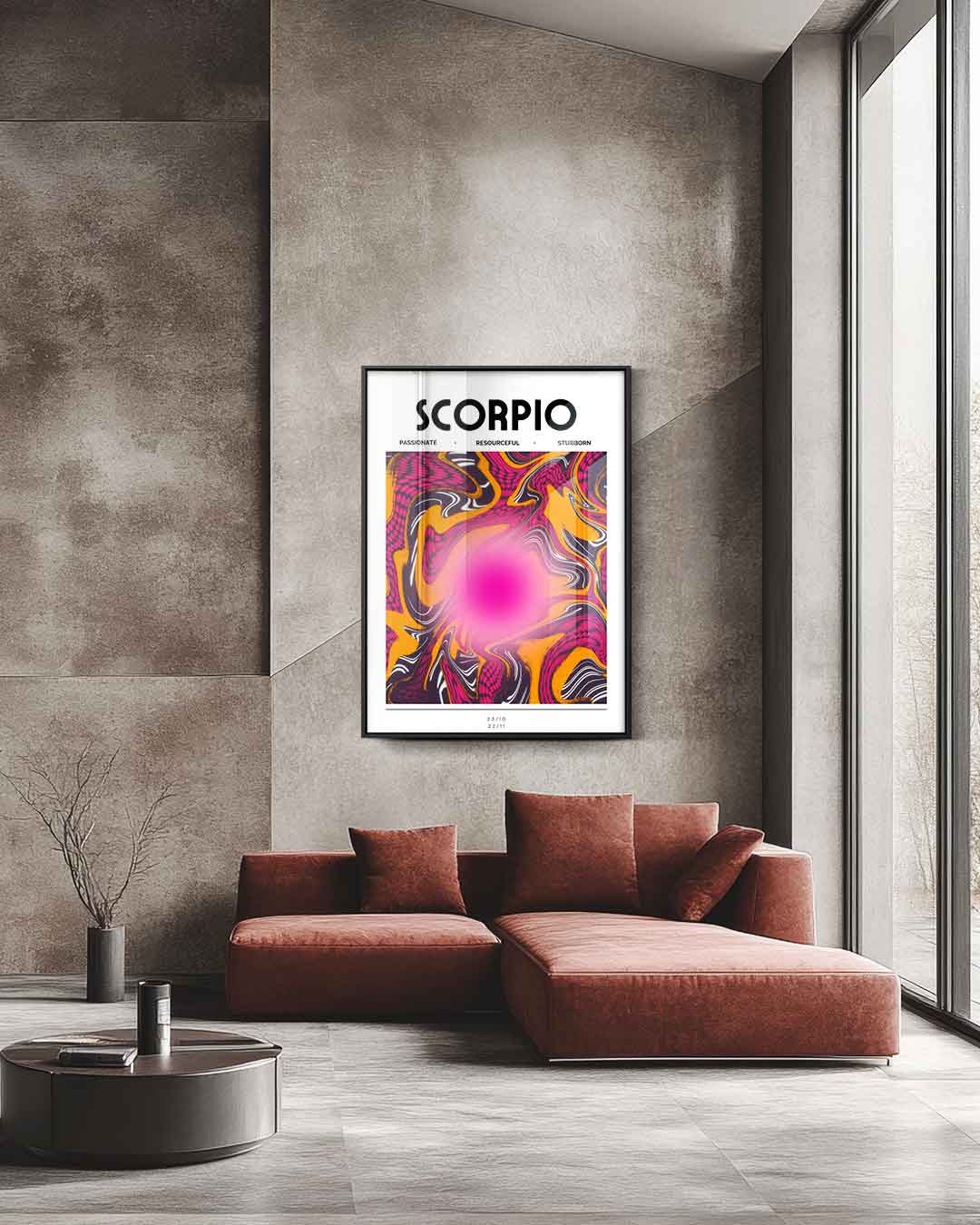 Abstract kunstwerk Kunstwerk-canvas-dibond-plexiglas-wanddecoratie-WallArtistic