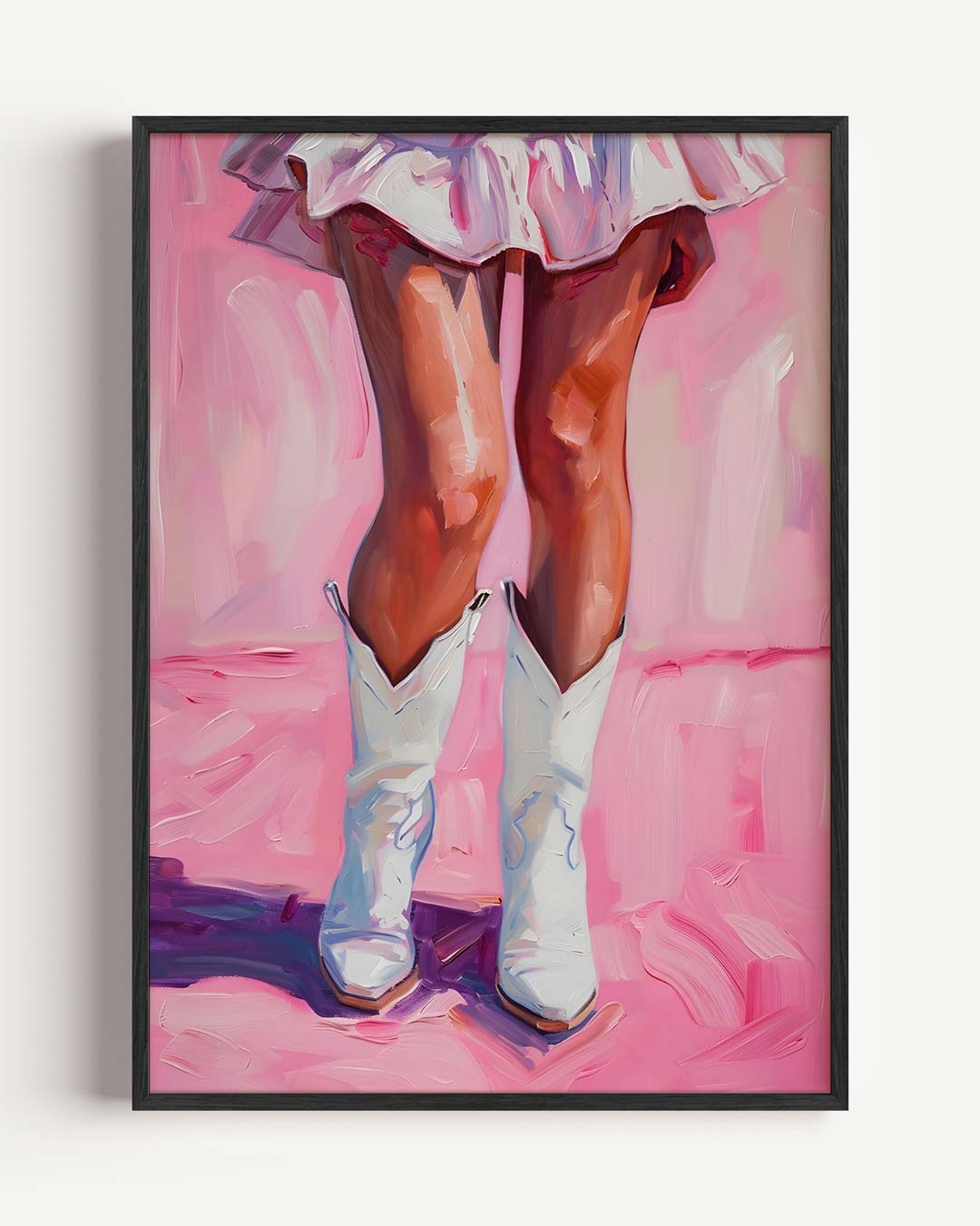 Stijlvolle Cowboy Glamour Poster