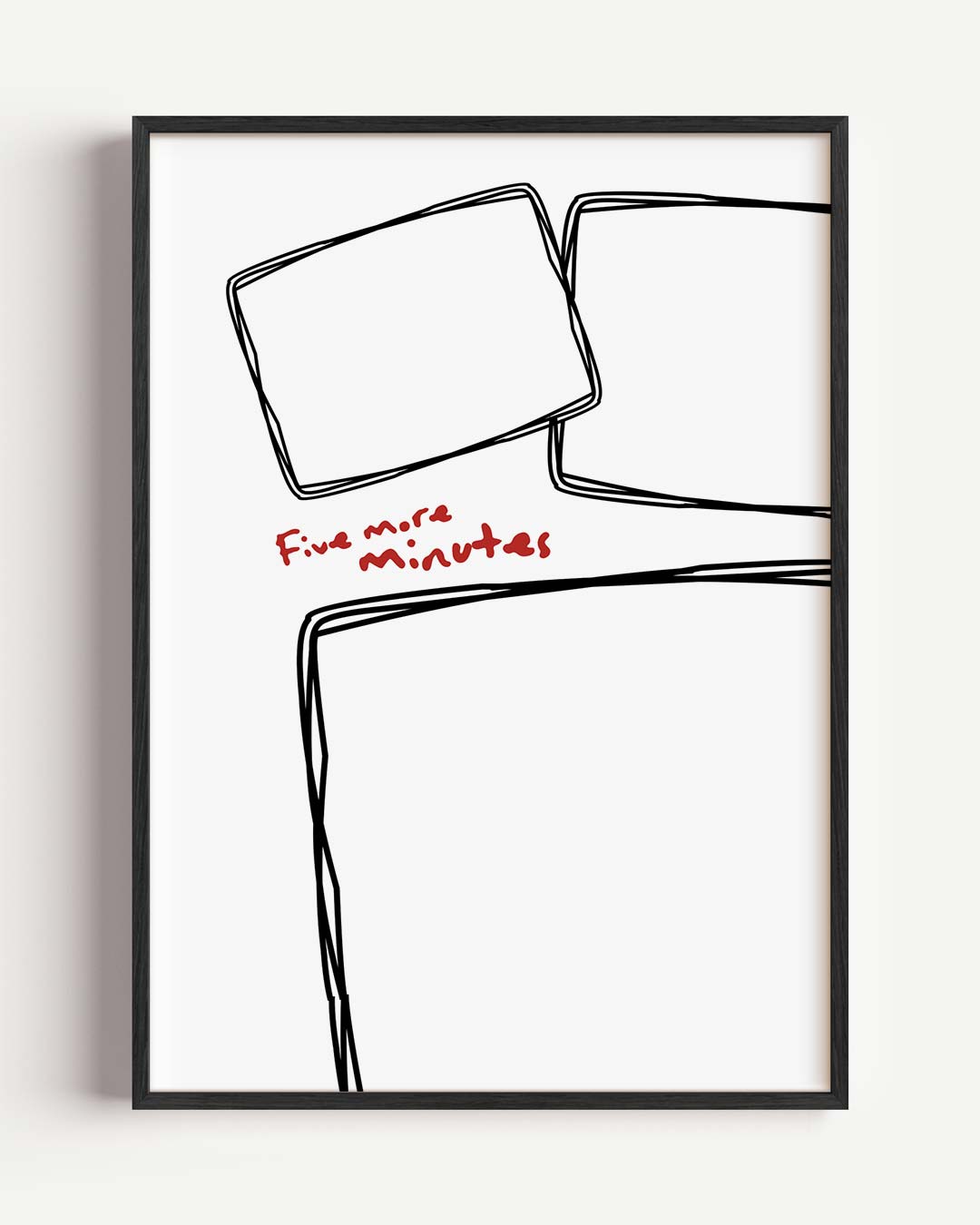 Ontspan-snoozeposter
