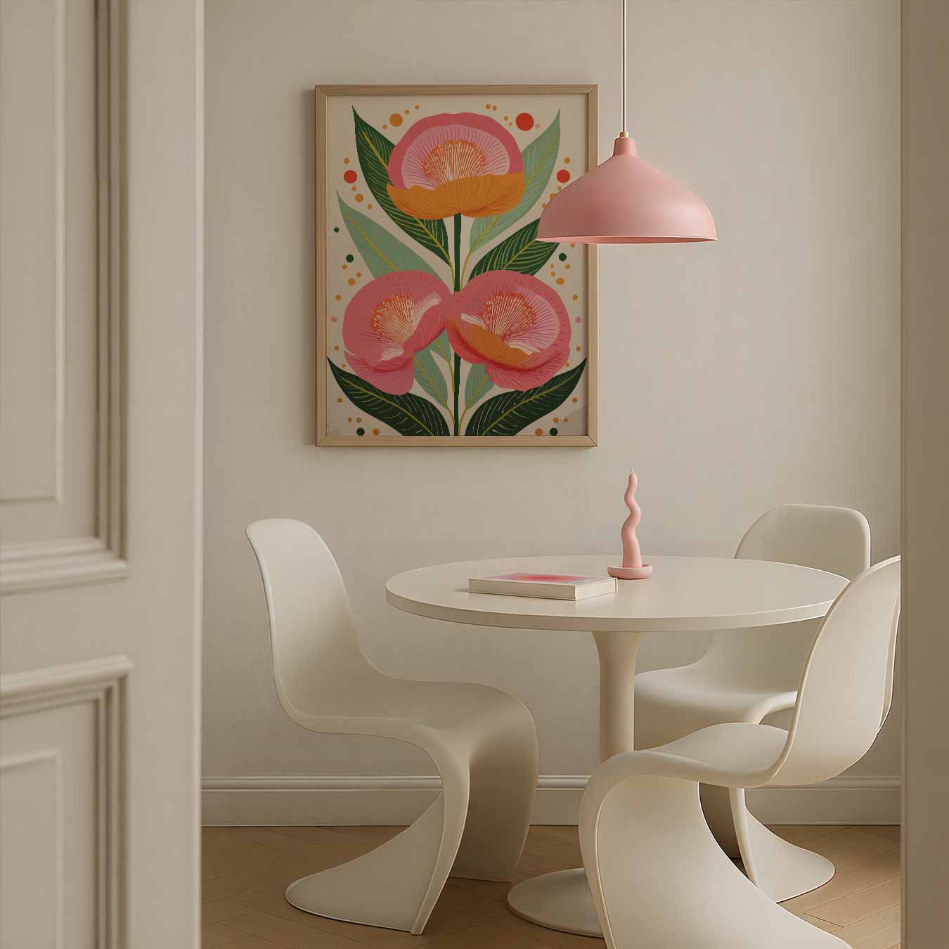 Bloemrijke Elegantie Poster