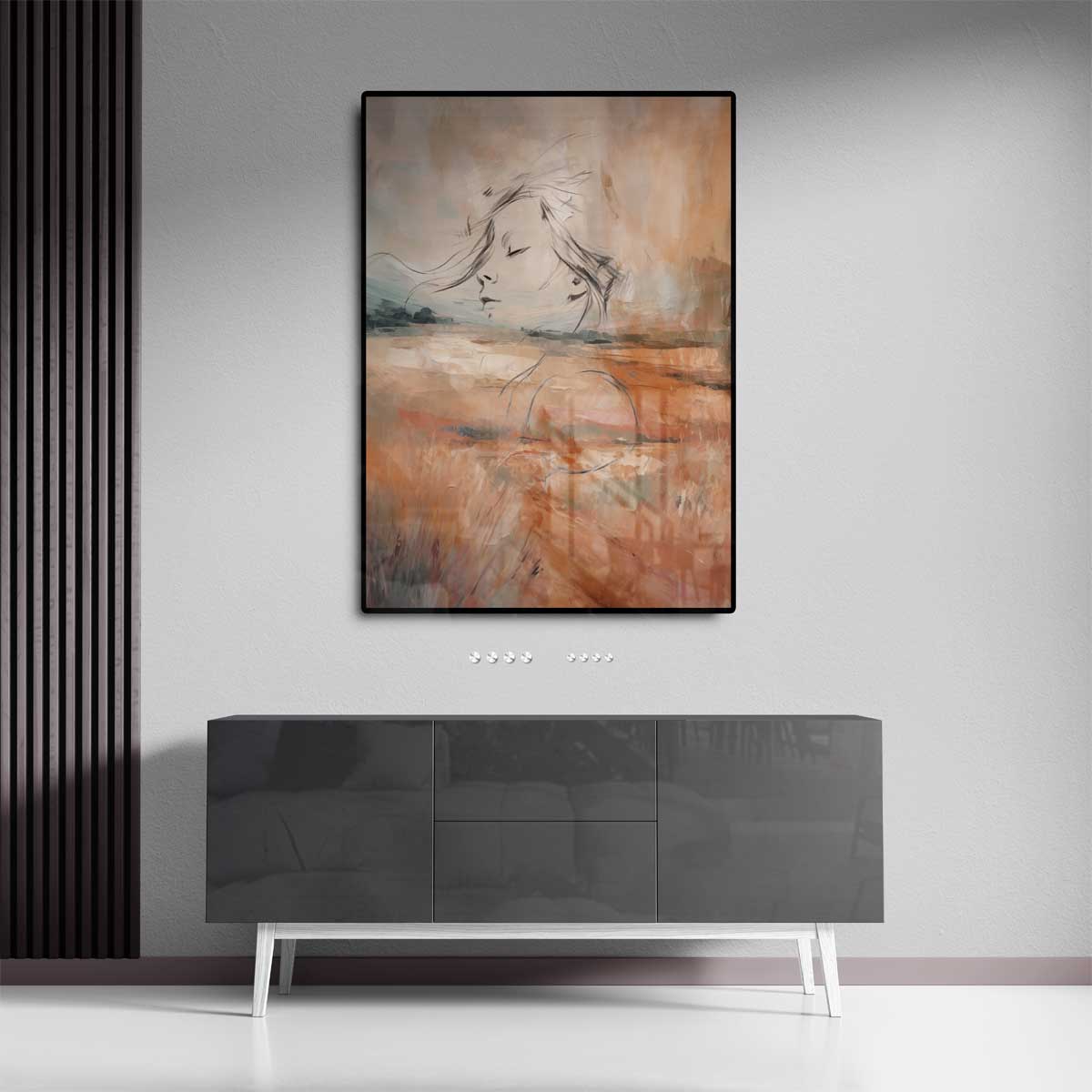 Dromerige Luchten Kunstwerk-canvas-dibond-plexiglas-wanddecoratie-WallArtistic