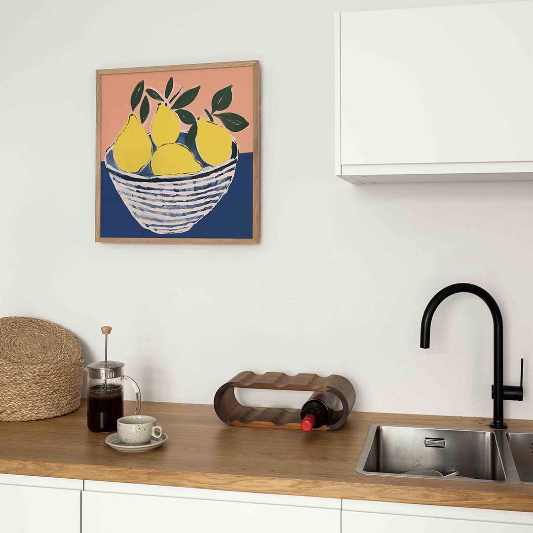 Citroenen in schaal Poster