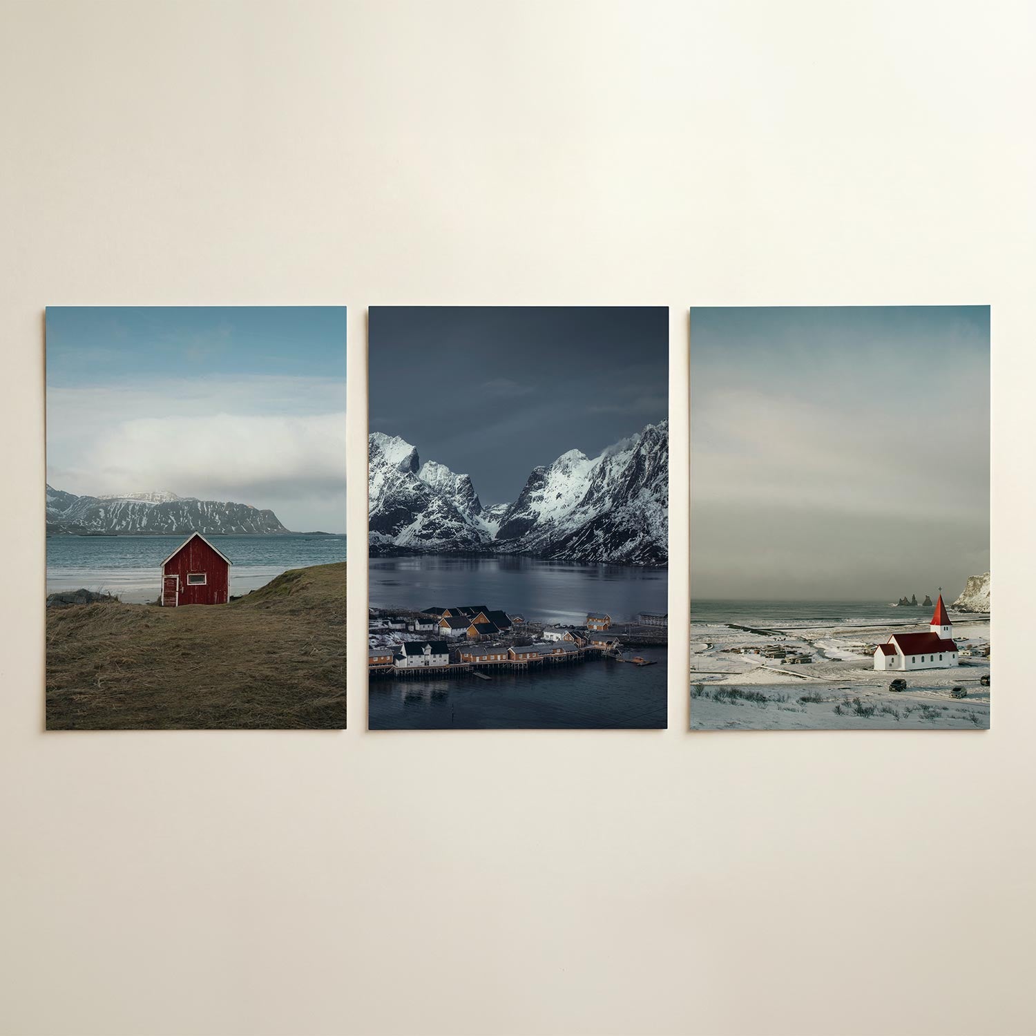 Rustieke huisje Posterset
