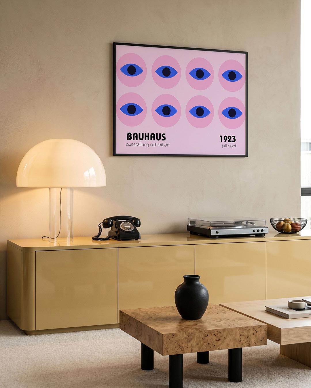 Oogvormen herhaling Poster