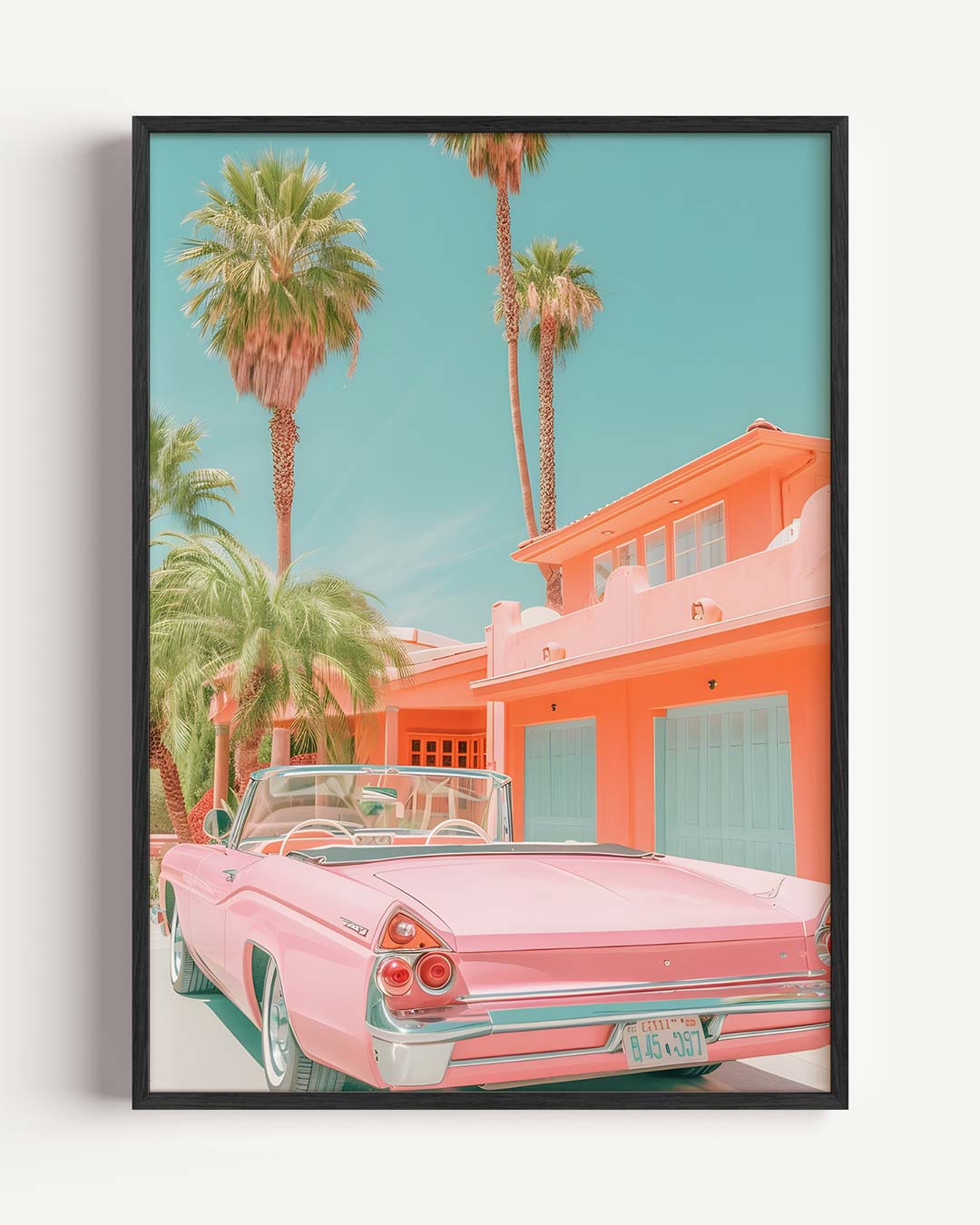 Retro Zomer Droom Poster