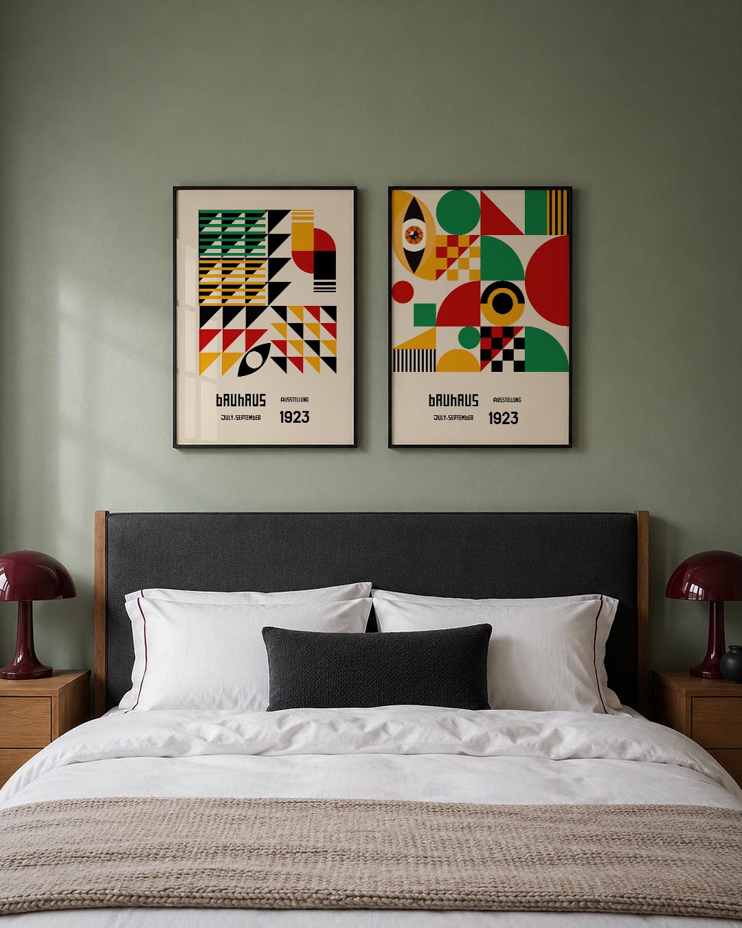 Vorm en kleurenspel Posterset