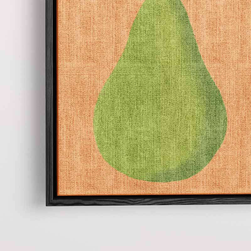 Speelse Peer Illustratie Kunstwerk-canvas-dibond-plexiglas-wanddecoratie-WallArtistic