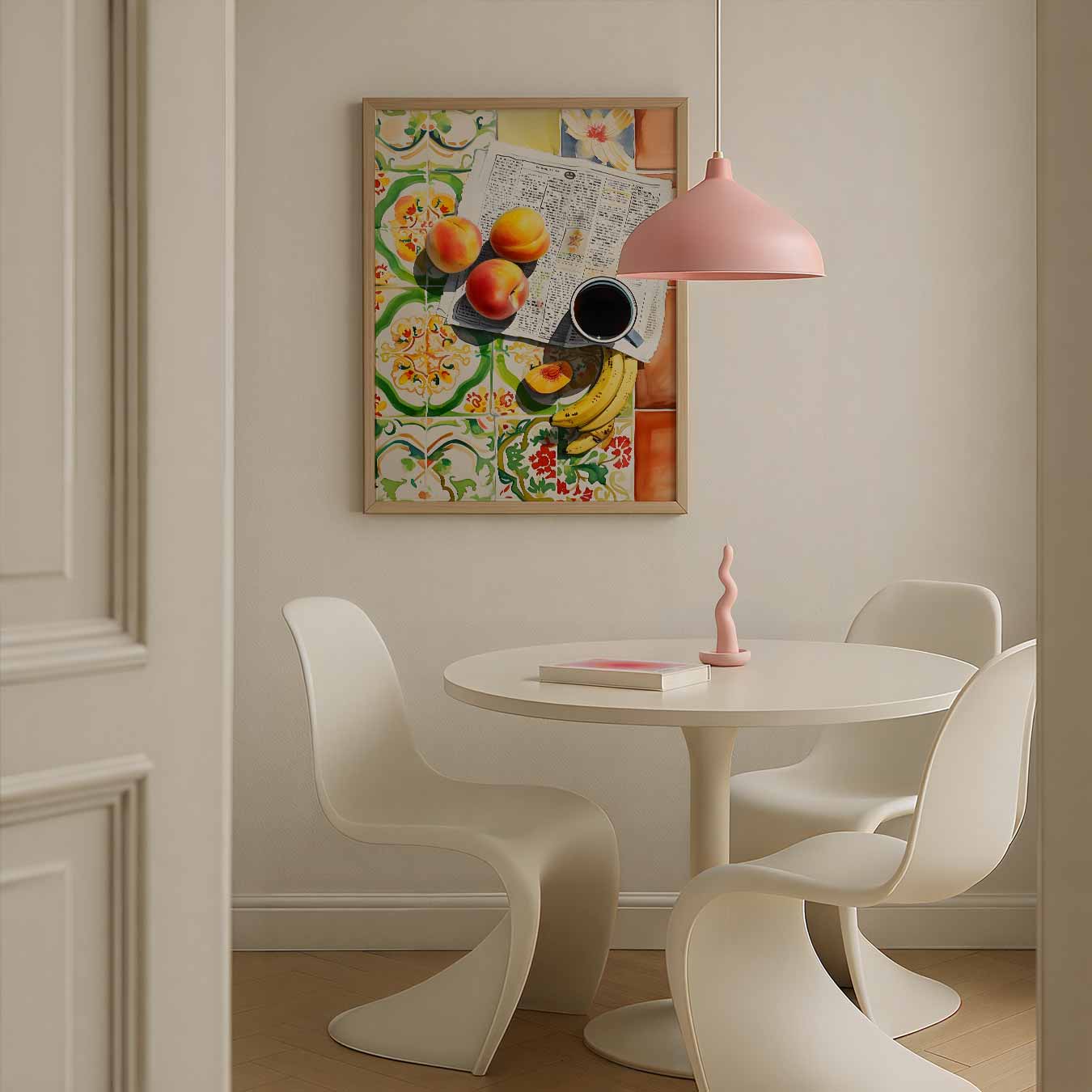 Kleurrijke Keuken Taferelen Poster