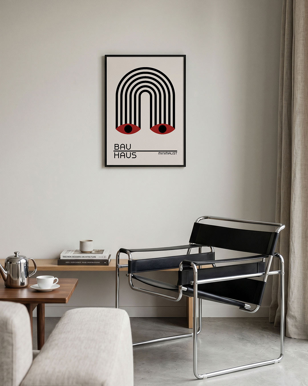 Lijnen en vormen Poster
