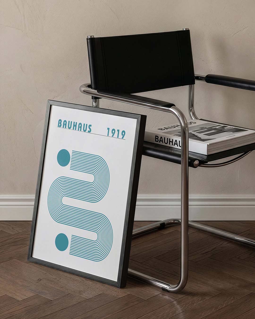 Lijnen en vlakken Poster