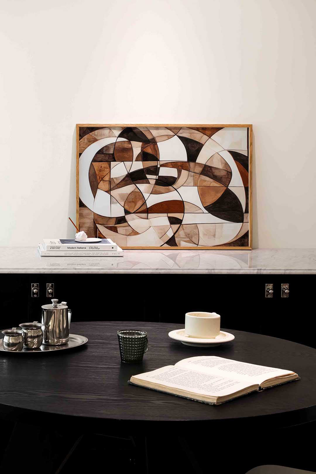 Abstracte vormen Poster