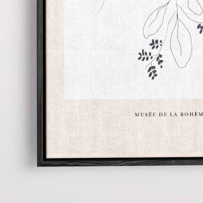 Botanische Schetsen Kunstwerk-canvas-dibond-plexiglas-wanddecoratie-WallArtistic