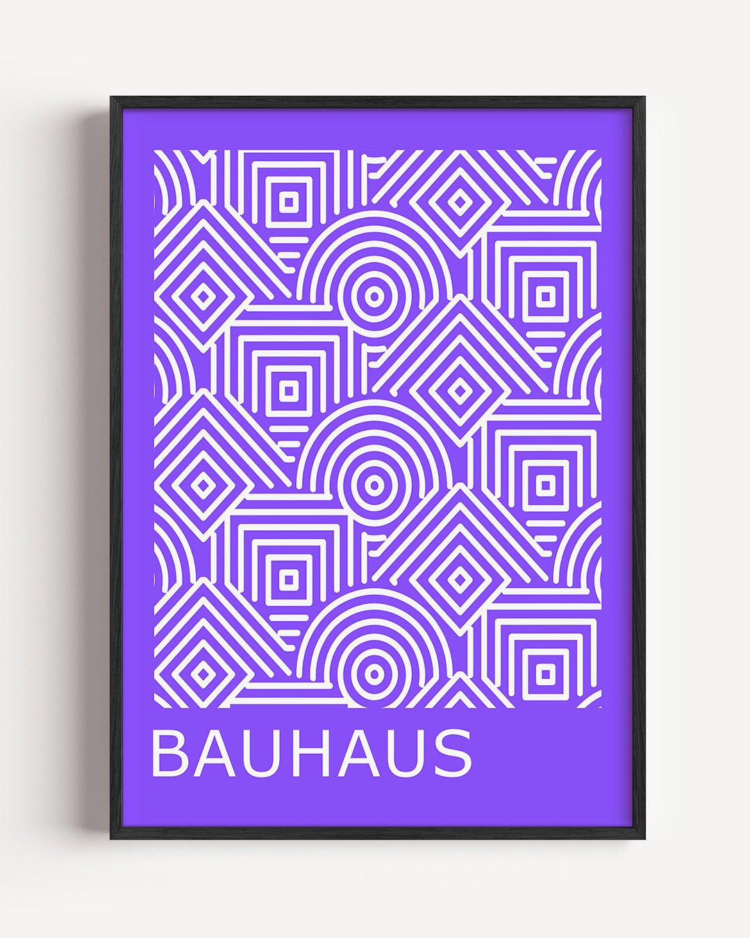 Lijnen en patronen Poster
