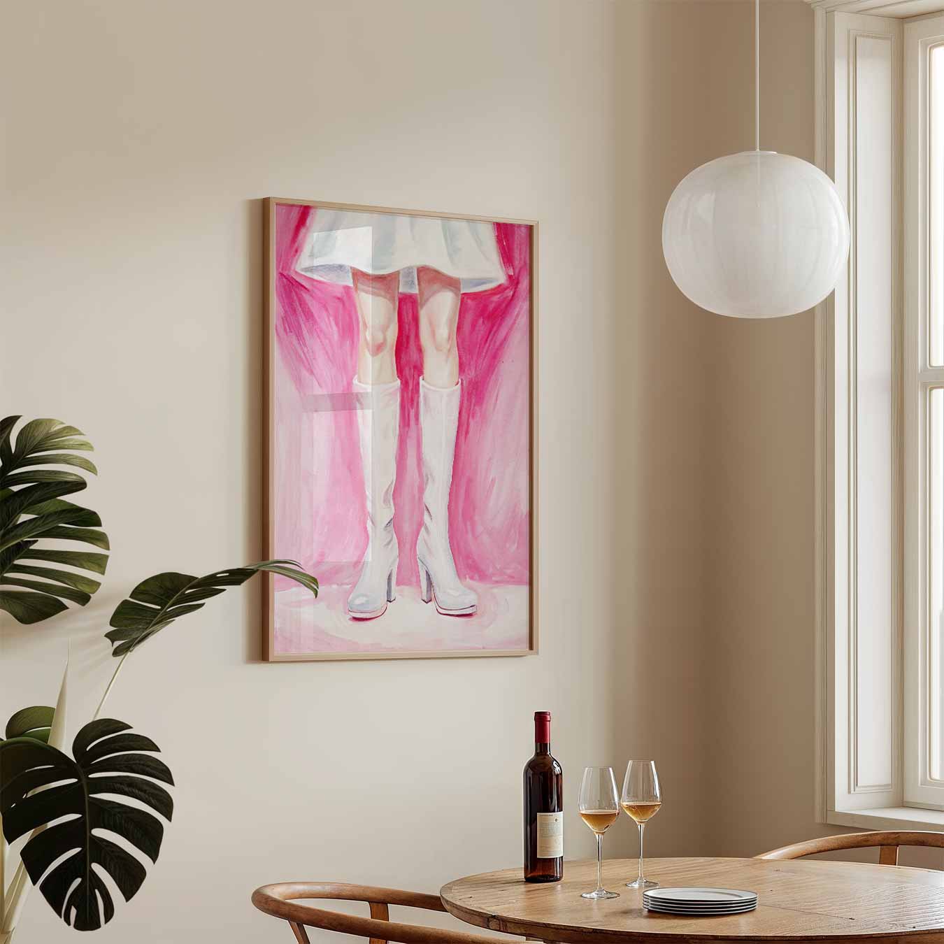 Stijlvolle Laarsjes Poster