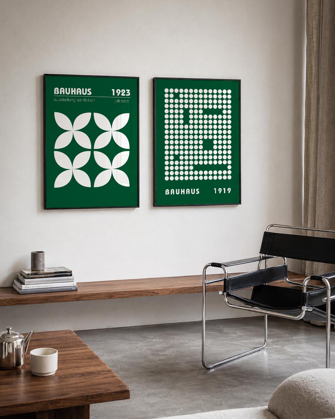 Vormenspel en kleur Posterset