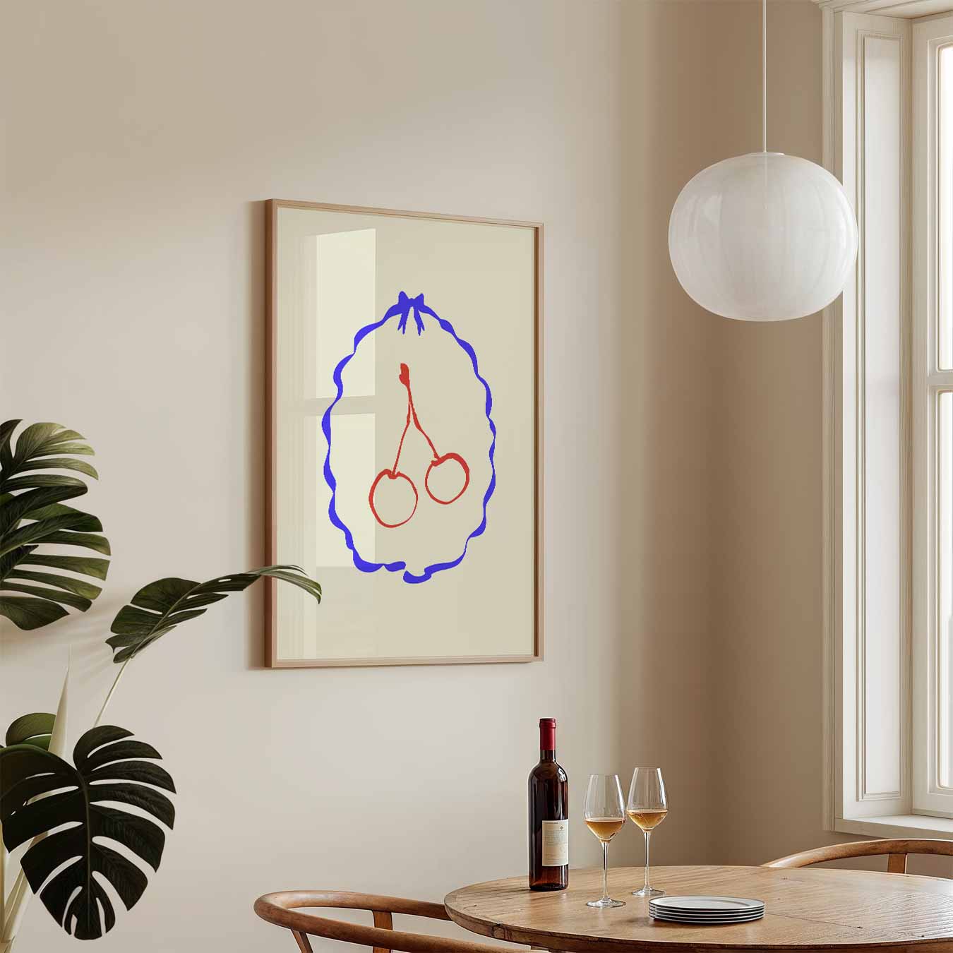 Kersen in Kunst Poster