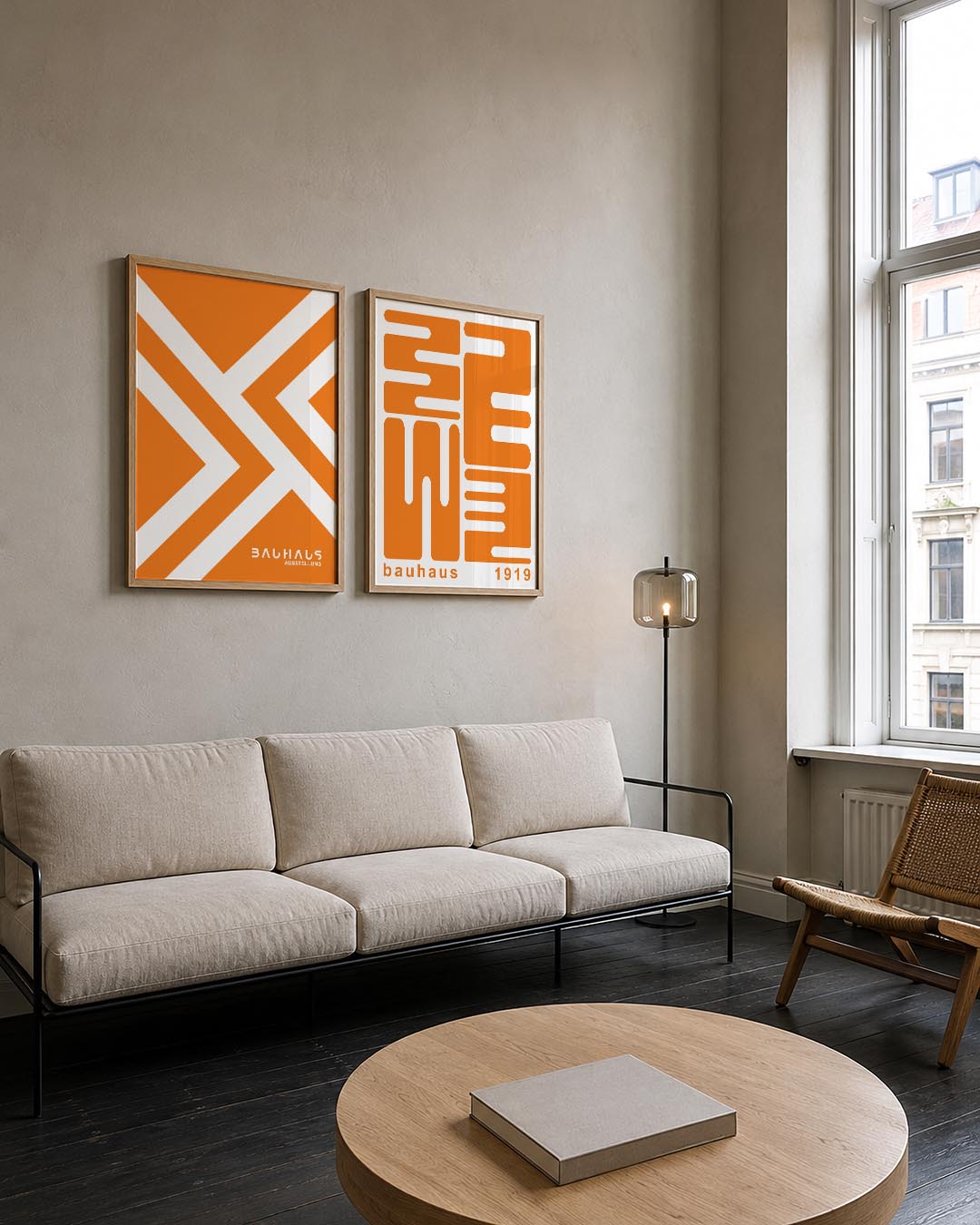 Lijnen en kleurvlakken Posterset