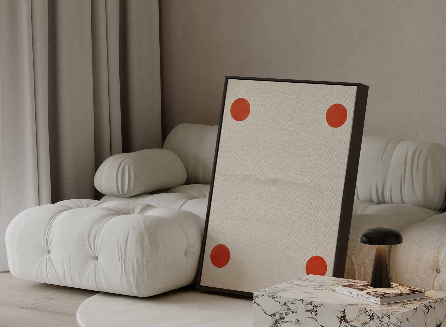 Vurig Evenwicht Kunstwerk-canvas-dibond-plexiglas-wanddecoratie-WallArtistic